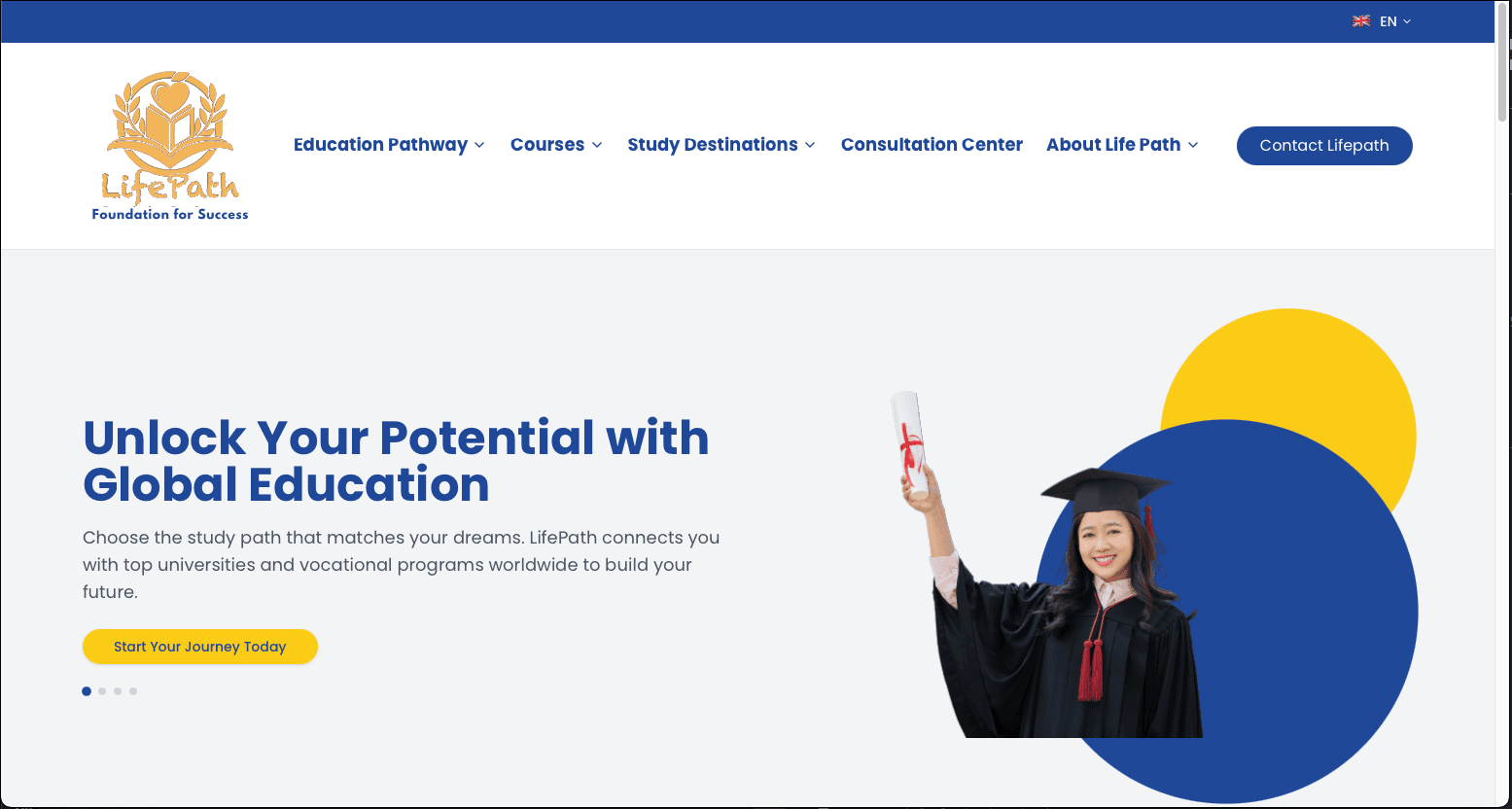 LifePath - Educational consulting platform
